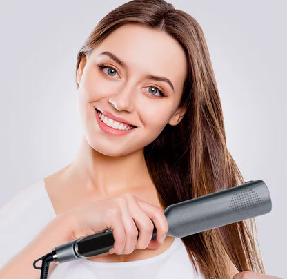 Lisseur à cheveux réglable avec affichage LED